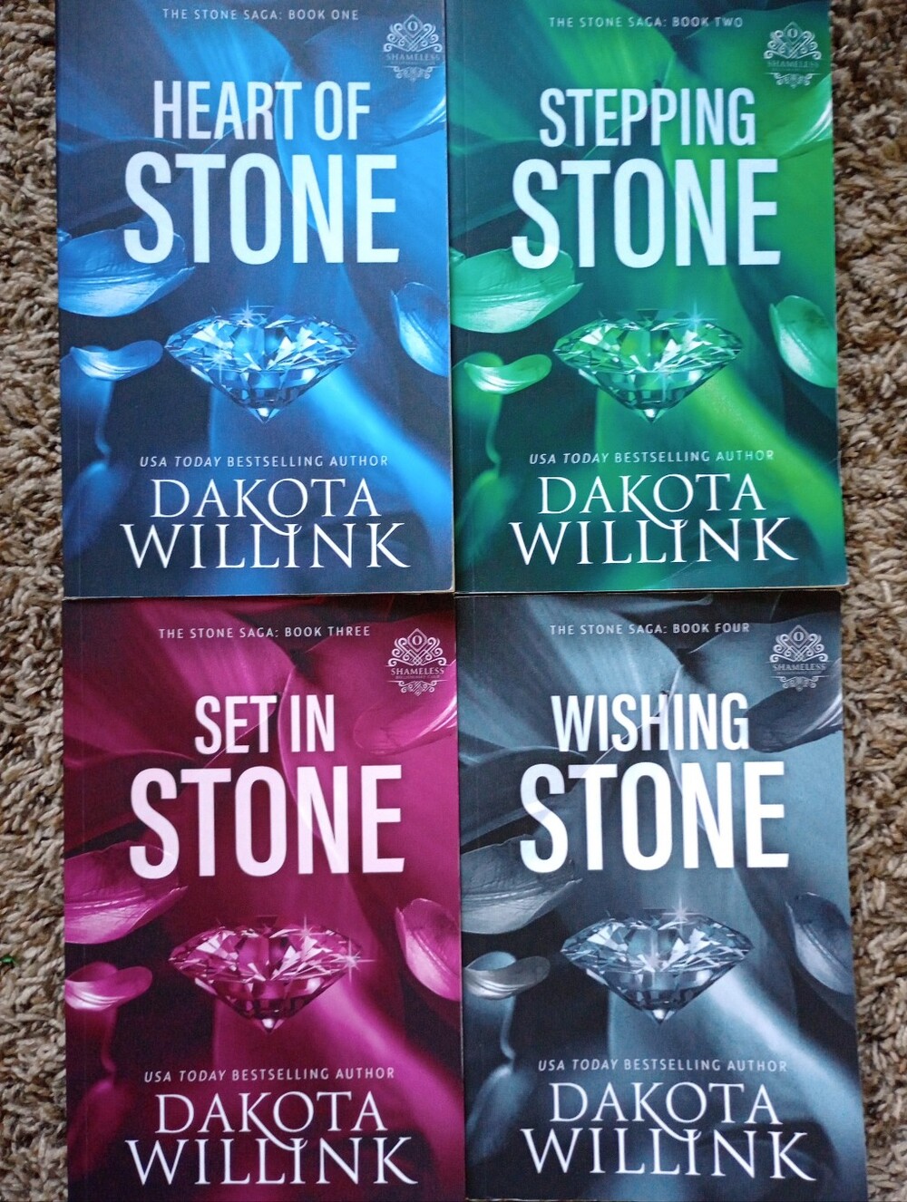 The Stone Saga Series By Dakota Willink